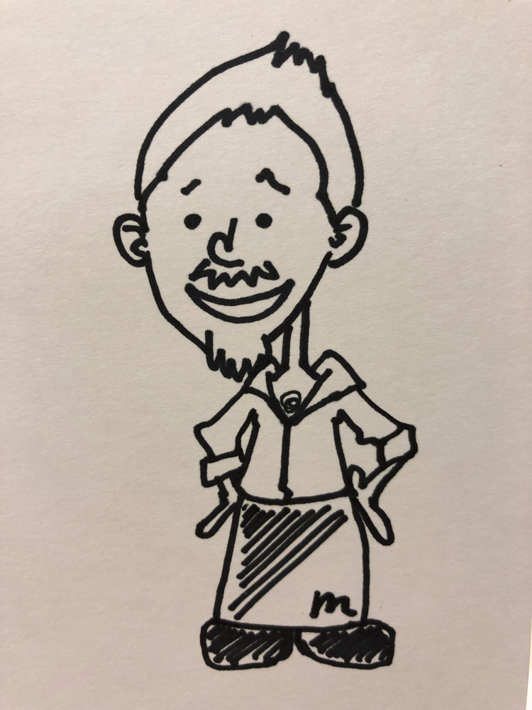 シェフのイラスト